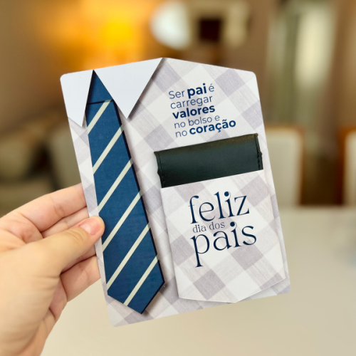 Carteira Slim + Card Camisa