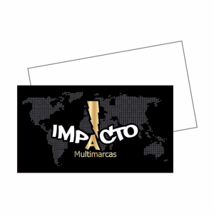 Cartão Básico Papel Glossy 5x10cm Impressão Colorida Laminação Padrão Corte Reto Só Frente