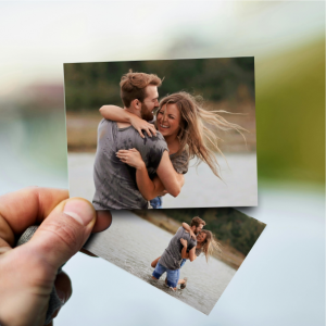 Fotos Tamanhos Especiais Papel Glossy 230g  Impressão Colorida Laminação Brilho Refile 